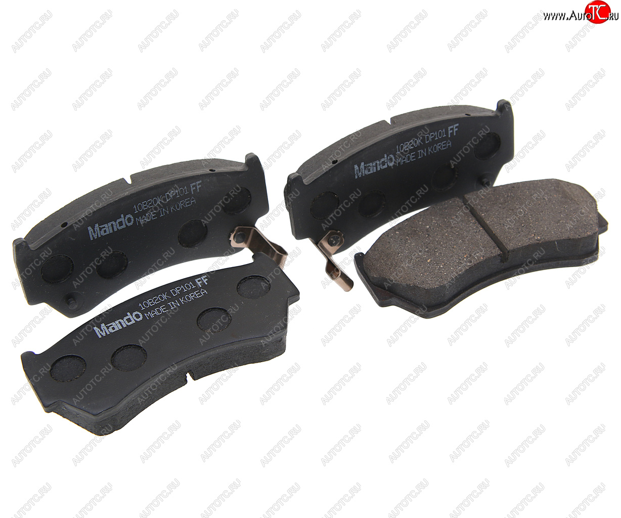 949 р. Колодки тормозные NISSAN Almera (N15) (95-98) передние (4шт.) MANDO MANDO mpn01  с доставкой в г. Керчь