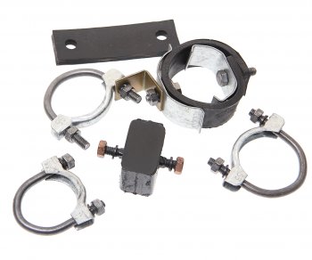 1 139 р. Ремкомплект УАЗ-3741,452 (00-) крепления глушителя METALPART METALPART mp-n-012-07  с доставкой в г. Керчь. Увеличить фотографию 1