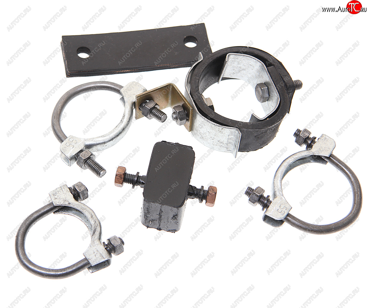1 139 р. Ремкомплект УАЗ-3741,452 (00-) крепления глушителя METALPART METALPART mp-n-012-07  с доставкой в г. Керчь