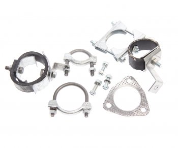 999 р. Ремкомплект УАЗ-3151,469 с дв.УМЗ крепления резонатора METALPART METALPART mp-n-012-12  с доставкой в г. Керчь. Увеличить фотографию 1