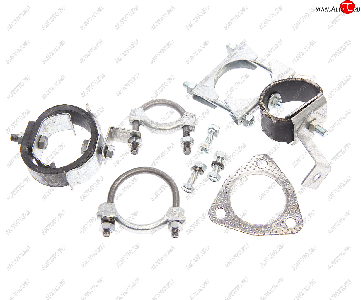 999 р. Ремкомплект УАЗ-3151,469 с дв.УМЗ крепления резонатора METALPART METALPART mp-n-012-12  с доставкой в г. Керчь