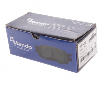 699 р. Колодки тормозные NISSAN Micra (92-02) передние (4шт.) MANDO MANDO mpn02  с доставкой в г. Керчь. Увеличить фотографию 2