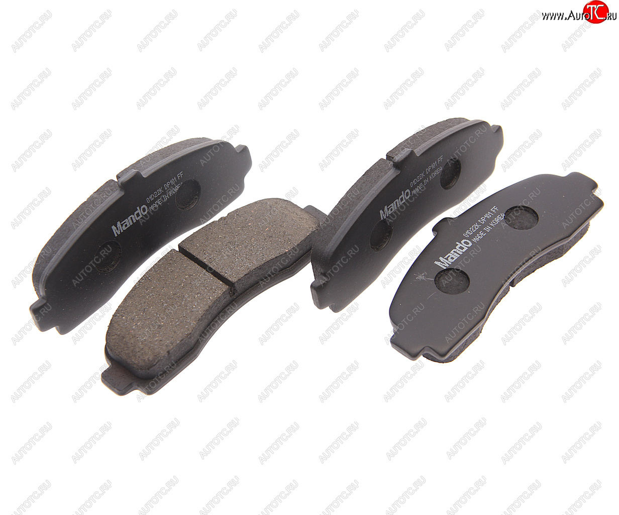 699 р. Колодки тормозные NISSAN Micra (92-02) передние (4шт.) MANDO MANDO mpn02  с доставкой в г. Керчь