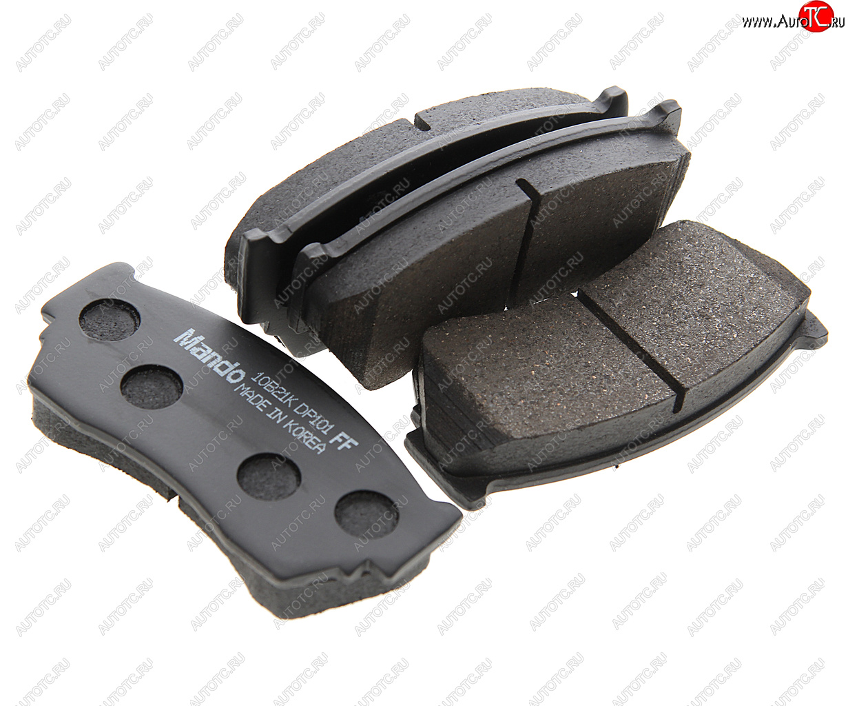 669 р. Колодки тормозные NISSAN 100 NX (90-94),Sunny (90-95) передние (4шт.) MANDO MANDO mpn03 MANDO mpn03  с доставкой в г. Керчь
