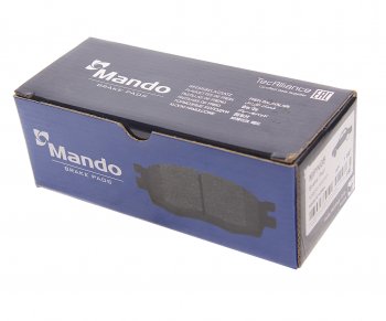 1 099 р. Колодки тормозные NISSAN Teana J31,Maxima A32,J30 передние (4шт.) MANDO MANDO mpn05 MANDO mpn05  с доставкой в г. Керчь. Увеличить фотографию 3