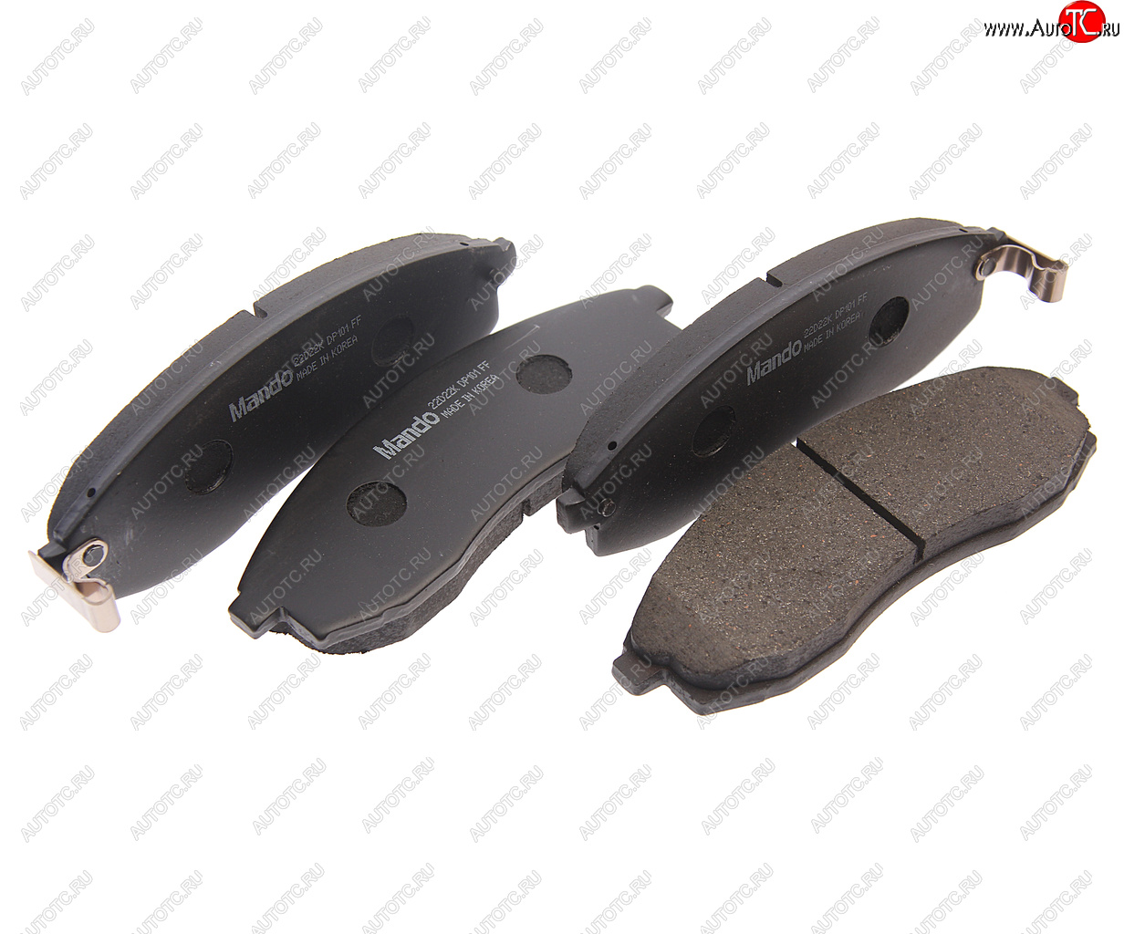 1 099 р. Колодки тормозные NISSAN Teana J31,Maxima A32,J30 передние (4шт.) MANDO MANDO mpn05 MANDO mpn05  с доставкой в г. Керчь