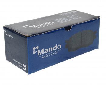 1 099 р. Колодки тормозные NISSAN Terrano (R20) передние (4шт.) MANDO MANDO mpn08 MANDO mpn08  с доставкой в г. Керчь. Увеличить фотографию 2
