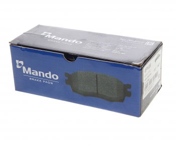 1 529 р. Колодки тормозные NISSAN Navara (01-08),Pathfinder (97-04) передние (4шт.) MANDO MANDO mpn09 MANDO mpn09  с доставкой в г. Керчь. Увеличить фотографию 3