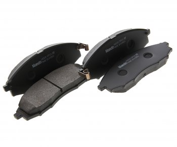 1 529 р. Колодки тормозные NISSAN Navara (01-08),Pathfinder (97-04) передние (4шт.) MANDO MANDO mpn09 MANDO mpn09  с доставкой в г. Керчь. Увеличить фотографию 1
