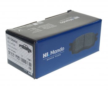 1 549 р. Колодки тормозные HONDA Accord,Civic,CR-V (91-) задние (4шт.) MANDO MANDO mpo04ns MANDO mpo04ns  с доставкой в г. Керчь. Увеличить фотографию 2