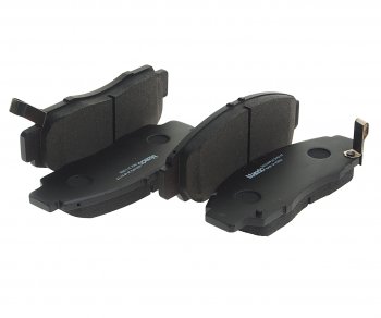 1 429 р. Колодки тормозные HONDA Civic (1.8) (06-) передние (4шт.) MANDO MANDO mpo06 MANDO mpo06  с доставкой в г. Керчь. Увеличить фотографию 1