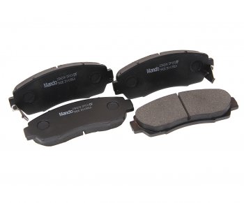 1 599 р. Колодки тормозные HONDA CR-V (07-12) передние (4шт.) MANDO MANDO mpo09 MANDO mpo09  с доставкой в г. Керчь. Увеличить фотографию 1