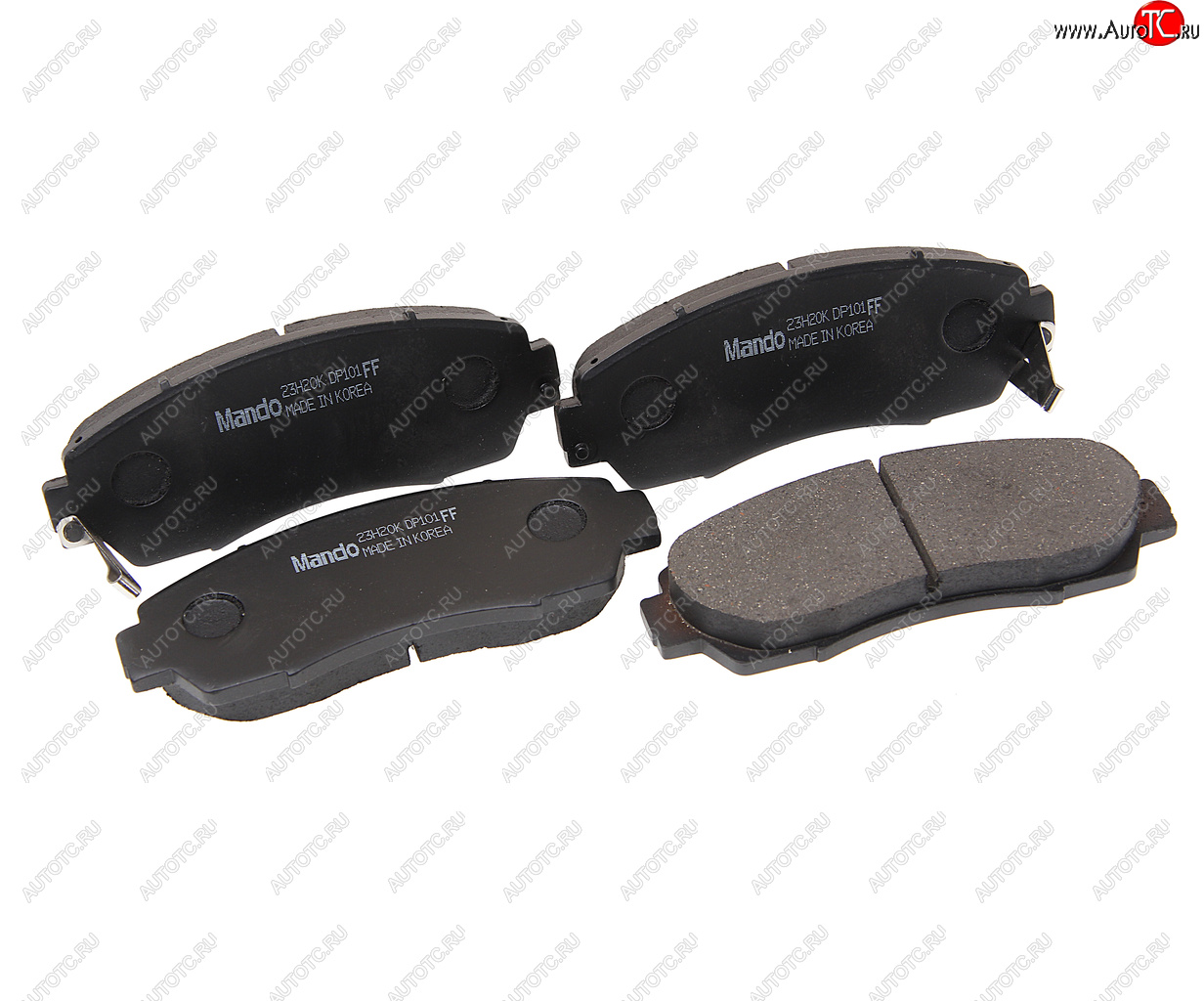 1 599 р. Колодки тормозные HONDA CR-V (07-12) передние (4шт.) MANDO MANDO mpo09 MANDO mpo09  с доставкой в г. Керчь