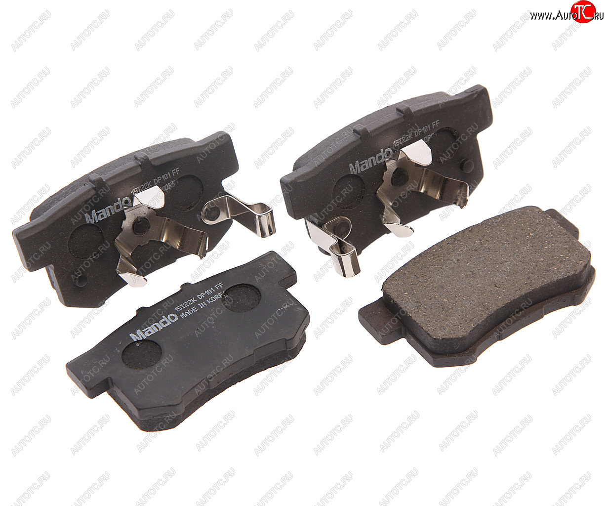 1 149 р. Колодки тормозные HONDA Accord (08-) (2.4),CR-V (05-06) (2.2) задние (4шт.) MANDO MANDO mpo10  с доставкой в г. Керчь