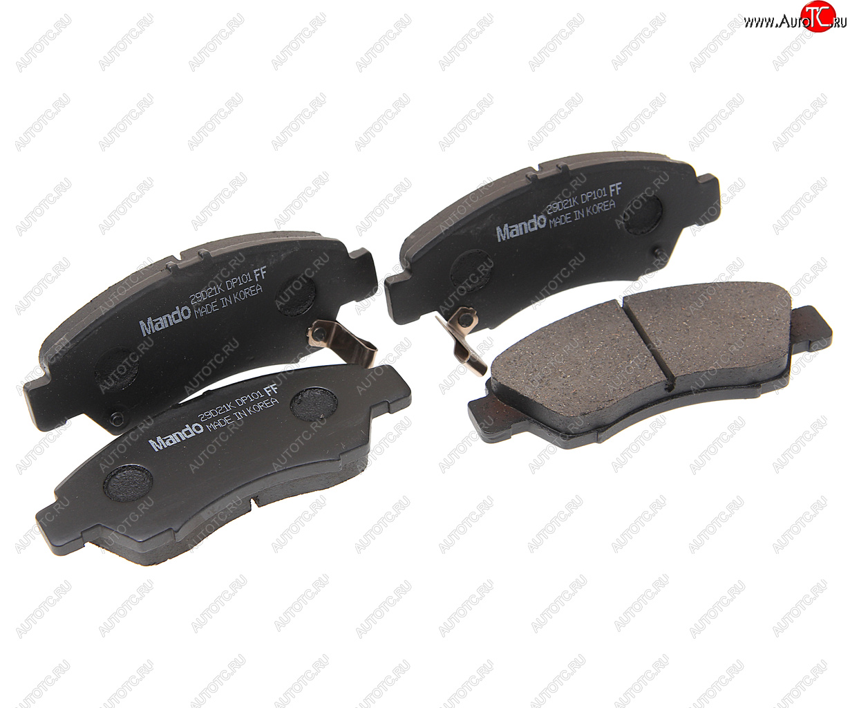 999 р. Колодки тормозные HONDA Civic,Jazz передние (4шт.) MANDO MANDO mpo16 MANDO mpo16  с доставкой в г. Керчь
