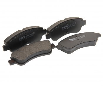 1 139 р. Колодки тормозные PEUGEOT Partner,207,307,1007 CITROEN C4,Berlingo передние (4шт.) MANDO MANDO mpp05 MANDO mpp05  с доставкой в г. Керчь. Увеличить фотографию 1