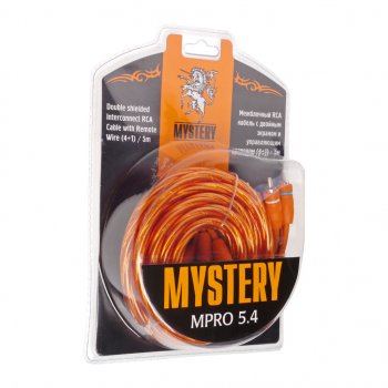 1 099 р. Кабель RCA 4х4 5м MYSTERY MYSTERY mpro 5.4  с доставкой в г. Керчь. Увеличить фотографию 1