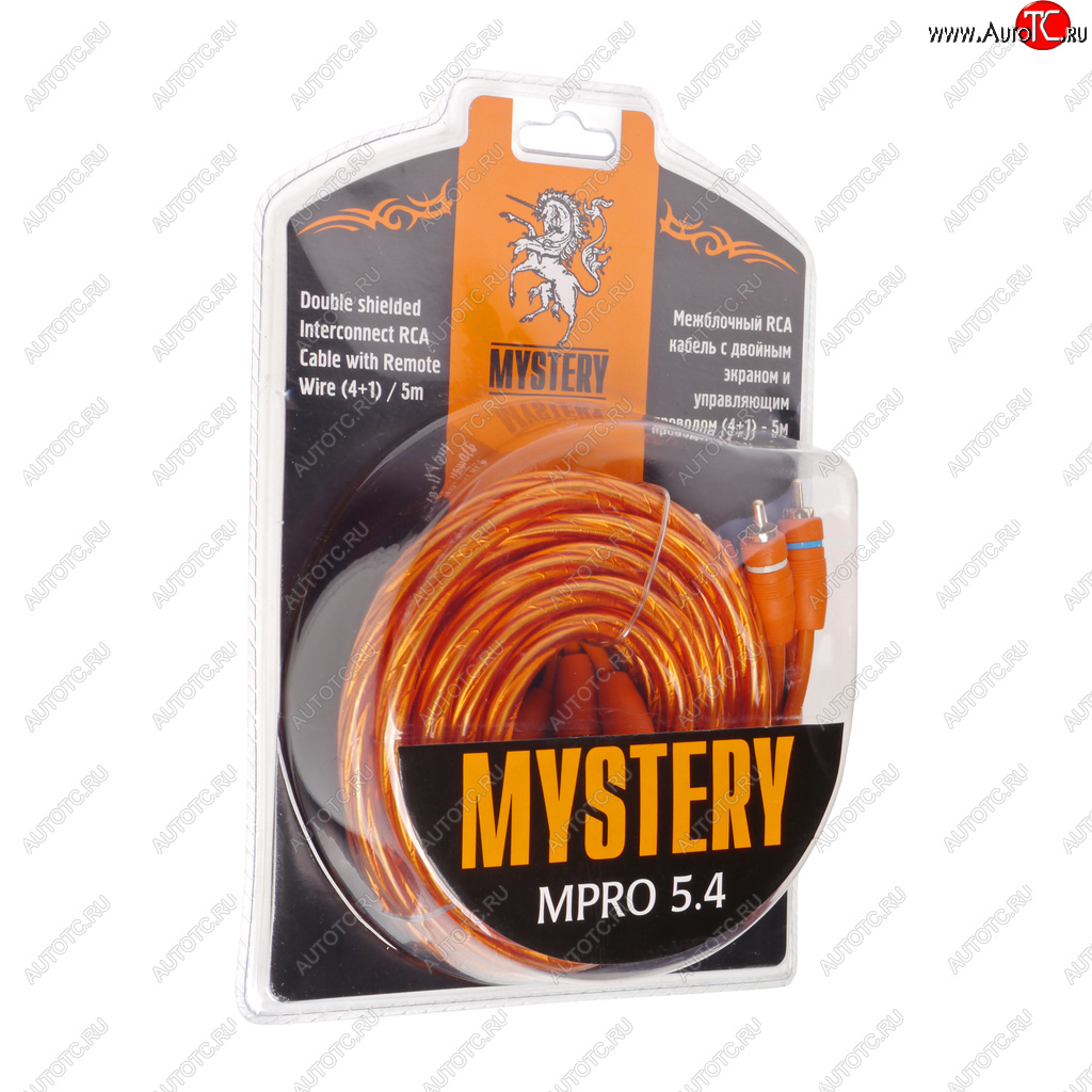 1 099 р. Кабель RCA 4х4 5м MYSTERY MYSTERY mpro 5.4  с доставкой в г. Керчь