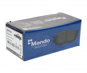 999 р. Колодки тормозные NISSAN Almera N15 (95-),N16 (00-),Maxima A32 (95-00) задние (4шт.) MANDO MANDO mps02 MANDO mps02  с доставкой в г. Керчь. Увеличить фотографию 2