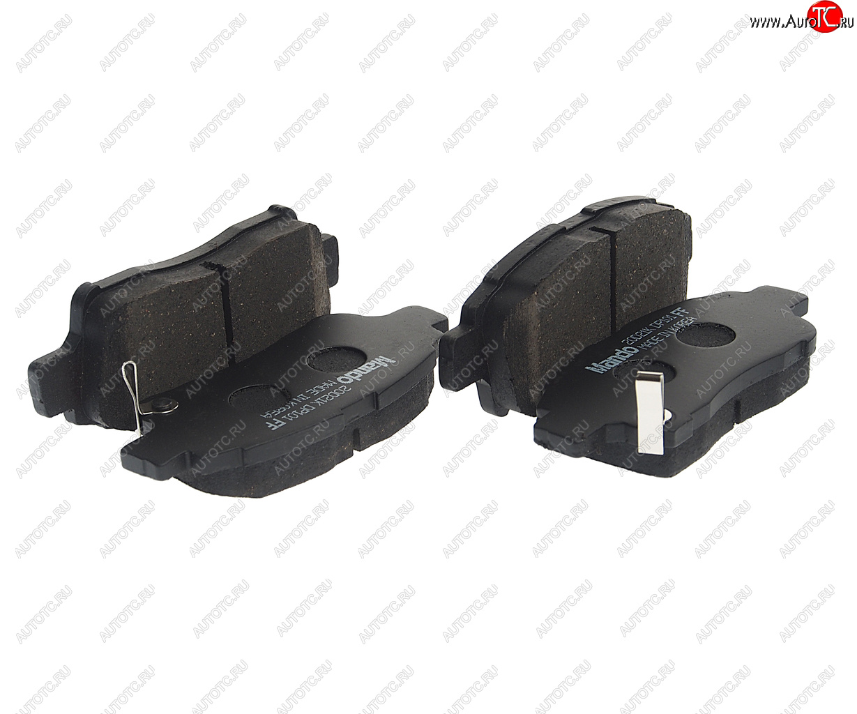 939 р. Колодки тормозные TOYOTA Yaris (1.0-1.3) (99-03) передние (4шт.) MANDO MANDO mpt11 MANDO mpt11  с доставкой в г. Керчь
