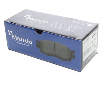2 499 р. Колодки тормозные TOYOTA Camry (V40) (06-) LEXUS ES350 (06-) передние (4шт.) MANDO MANDO mpt17  с доставкой в г. Керчь. Увеличить фотографию 3