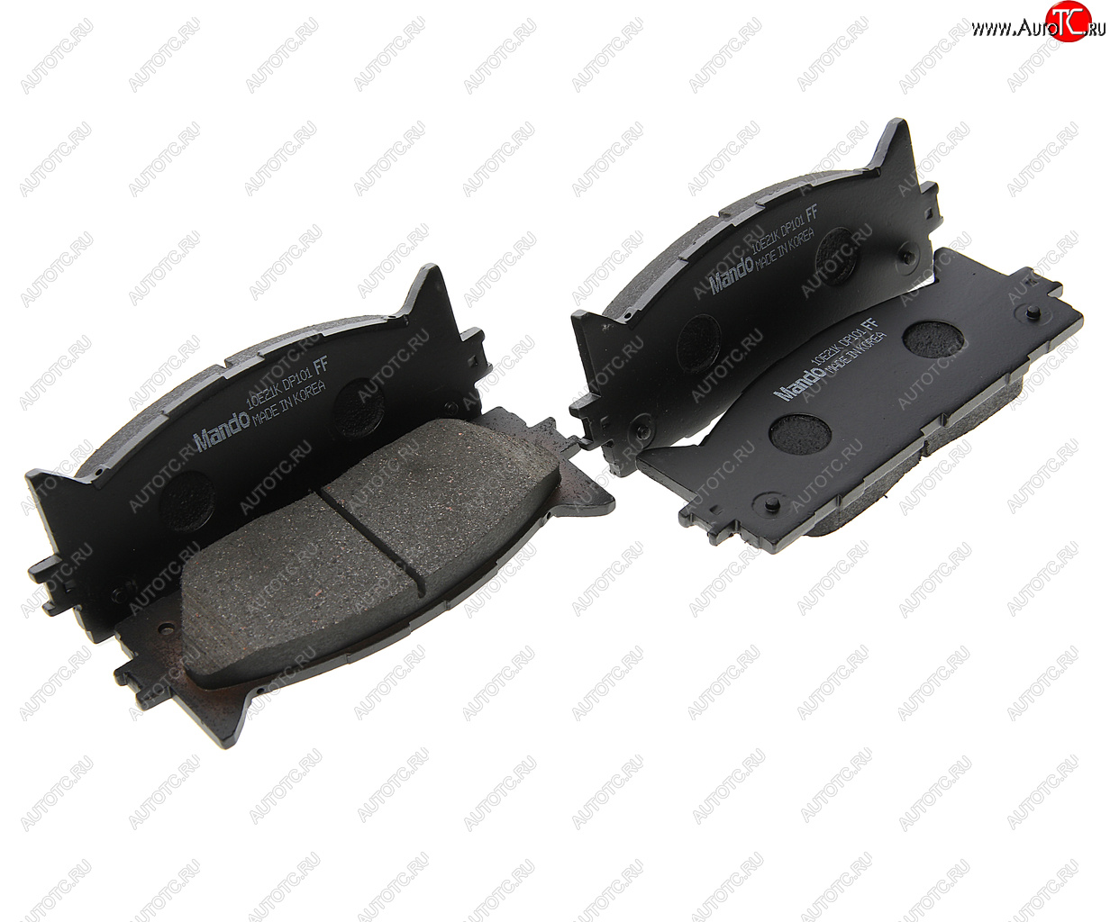 2 499 р. Колодки тормозные TOYOTA Camry (V40) (06-) LEXUS ES350 (06-) передние (4шт.) MANDO MANDO mpt17  с доставкой в г. Керчь