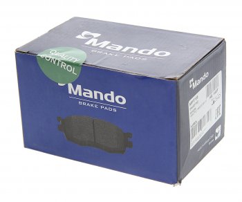 1 299 р. Колодки тормозные TOYOTA Corolla (02-) передние (4шт.) MANDO MANDO mpt19  с доставкой в г. Керчь. Увеличить фотографию 3