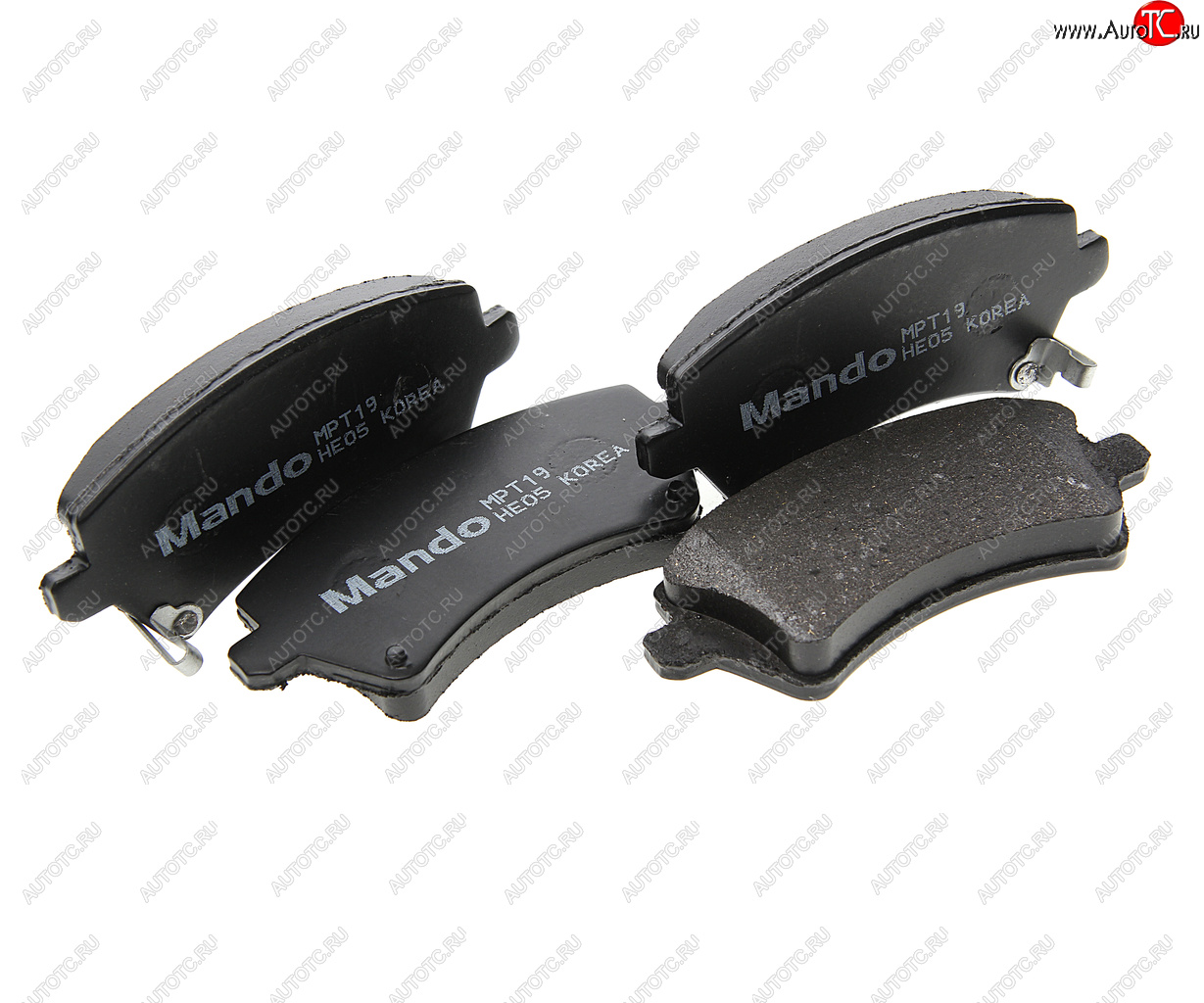 1 299 р. Колодки тормозные TOYOTA Corolla (02-) передние (4шт.) MANDO MANDO mpt19  с доставкой в г. Керчь