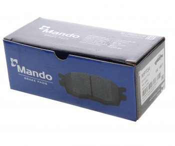 1 399 р. Колодки тормозные TOYOTA Corolla (13-) передние (4шт.) MANDO MANDO mpt34 MANDO mpt34  с доставкой в г. Керчь. Увеличить фотографию 3