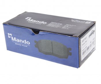 1 159 р. Колодки тормозные TOYOTA Land Cruiser 200 LEXUS LX450,570 (07-) задние (4шт.) MANDO MANDO mpt41  с доставкой в г. Керчь. Увеличить фотографию 3