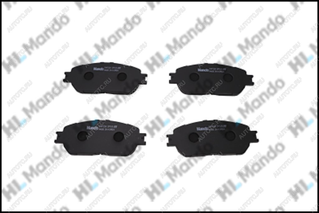 1 499 р. Колодки тормозные TOYOTA Camry (01-06) передние (4шт.) MANDO MANDO mpt45 MANDO mpt45  с доставкой в г. Керчь
