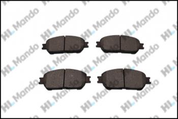 1 499 р. Колодки тормозные TOYOTA Camry (01-06) передние (4шт.) MANDO MANDO mpt45 MANDO mpt45  с доставкой в г. Керчь. Увеличить фотографию 2