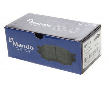 749 р. Колодки тормозные TOYOTA Camry (11.01-) задние (4шт.) MANDO MANDO mpt46 MANDO mpt46  с доставкой в г. Керчь. Увеличить фотографию 2