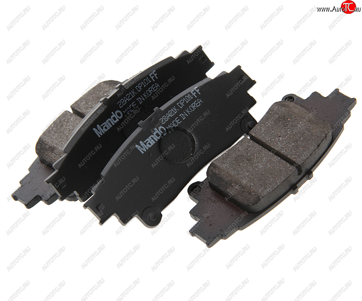 1 099 р. Колодки тормозные TOYOTA Highlander (13-) задние (4шт.) MANDO MANDO mpt47 MANDO mpt47  с доставкой в г. Керчь