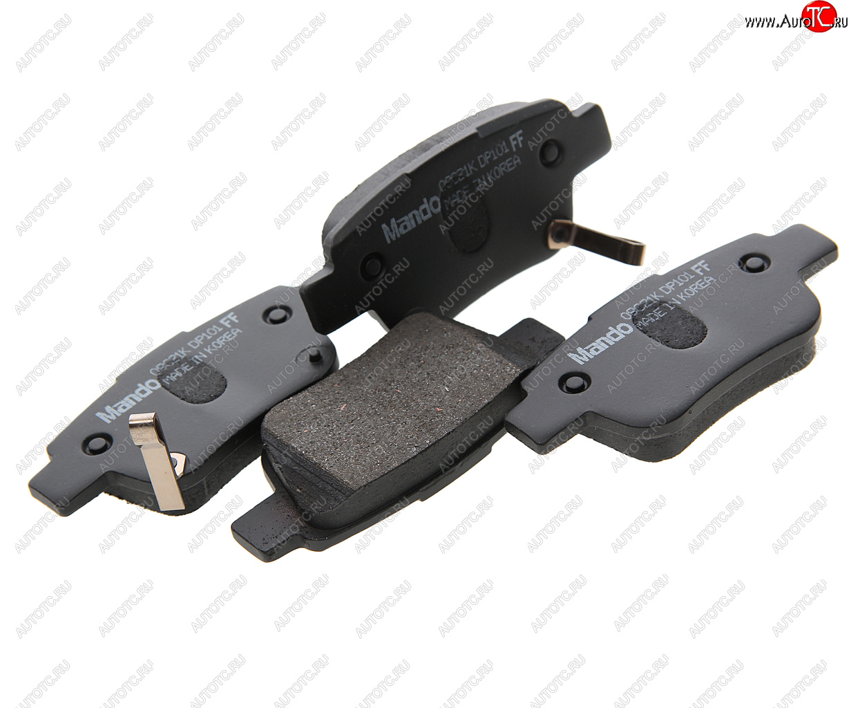 1 169 р. Колодки тормозные TOYOTA Estima (06-),Previa (06-) задние (4шт.) MANDO MANDO mpt54 MANDO mpt54  с доставкой в г. Керчь