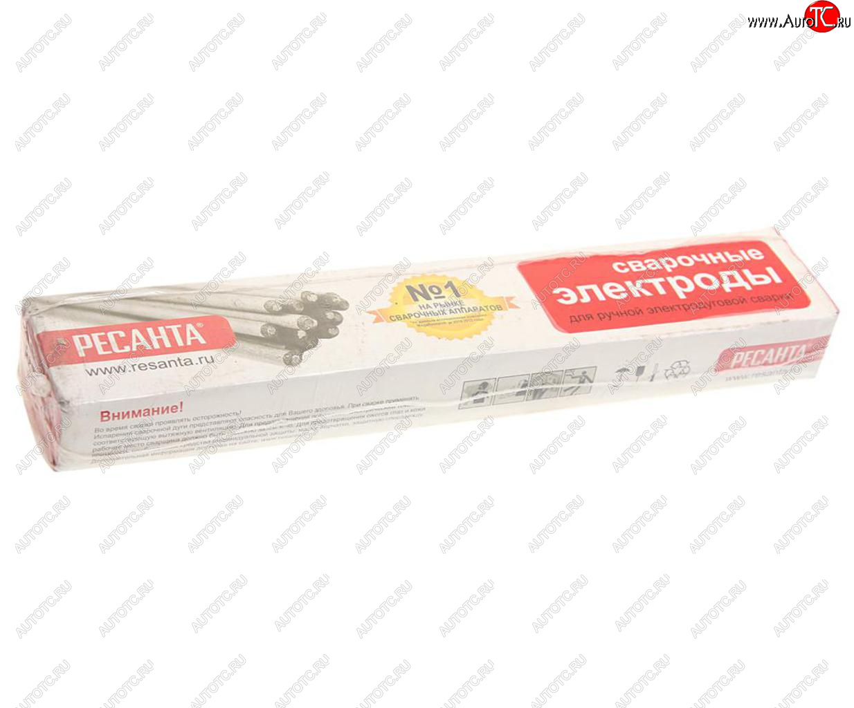 1 379 р. Электрод сварочный d=2.5мм 3кг РЕСАНТА РЕСАНТА мр-3 71619  с доставкой в г. Керчь