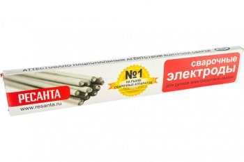 479 р. Электрод сварочный d=2.5мм 1кг РЕСАНТА РЕСАНТА мр-3 71622  с доставкой в г. Керчь. Увеличить фотографию 4