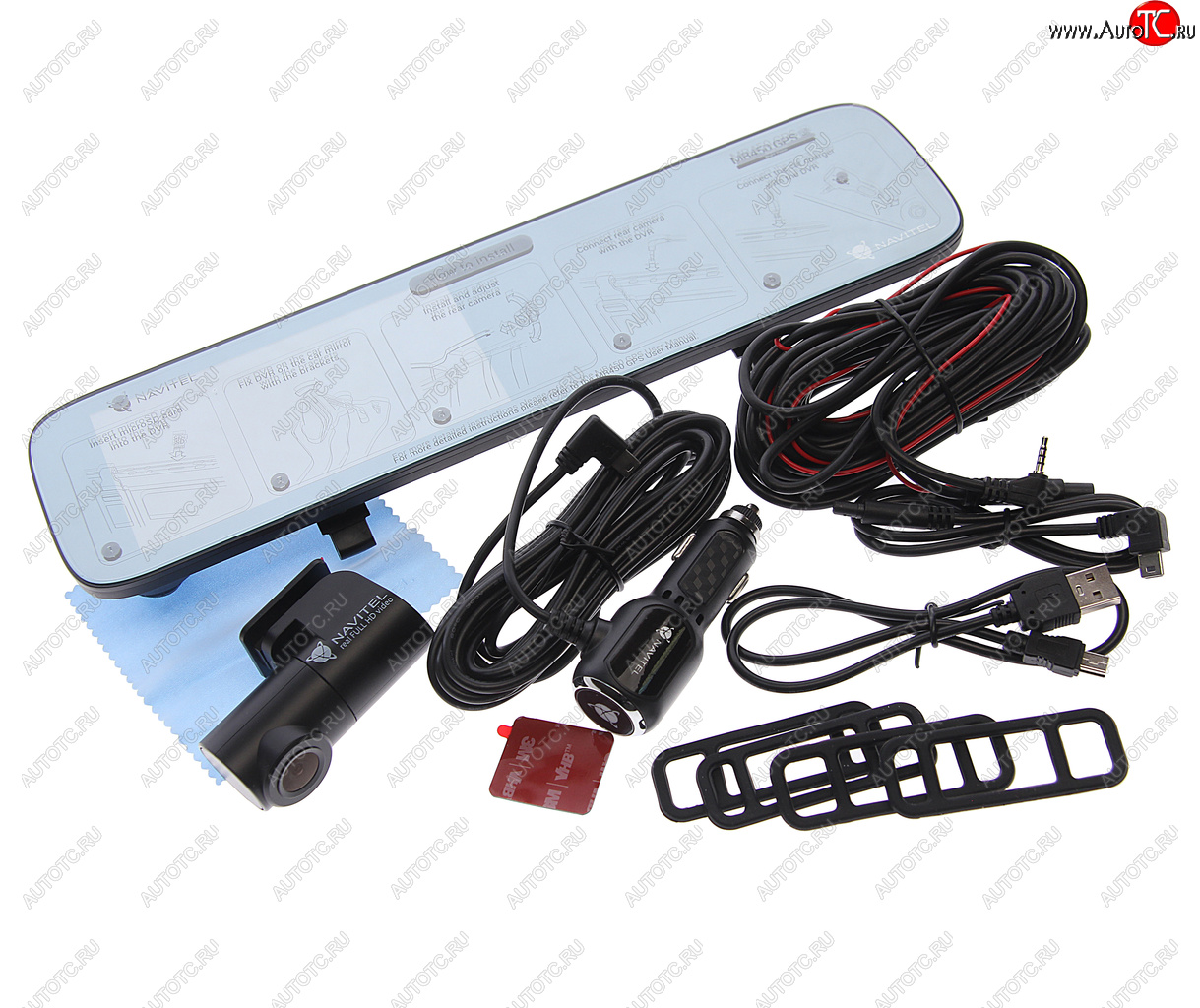 10 799 р. Видеорегистратор в зеркале NAVITEL NAVITEL mr450 gps  с доставкой в г. Керчь