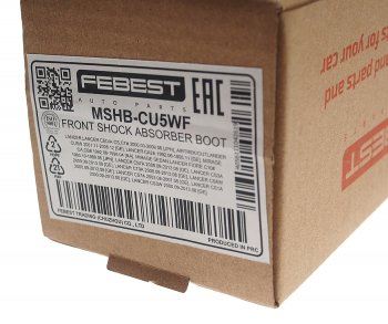 339 р. Пыльник амортизатора MITSUBISHI Carisma (95-03) переднего (1шт.) FEBEST FEBEST mshb-cu5wf  с доставкой в г. Керчь. Увеличить фотографию 3
