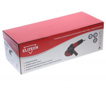5 299 р. Машина углошлифовальная 800Вт 125мм 11800обмин. ELITECH ELITECH мшу 0812  с доставкой в г. Керчь. Увеличить фотографию 4