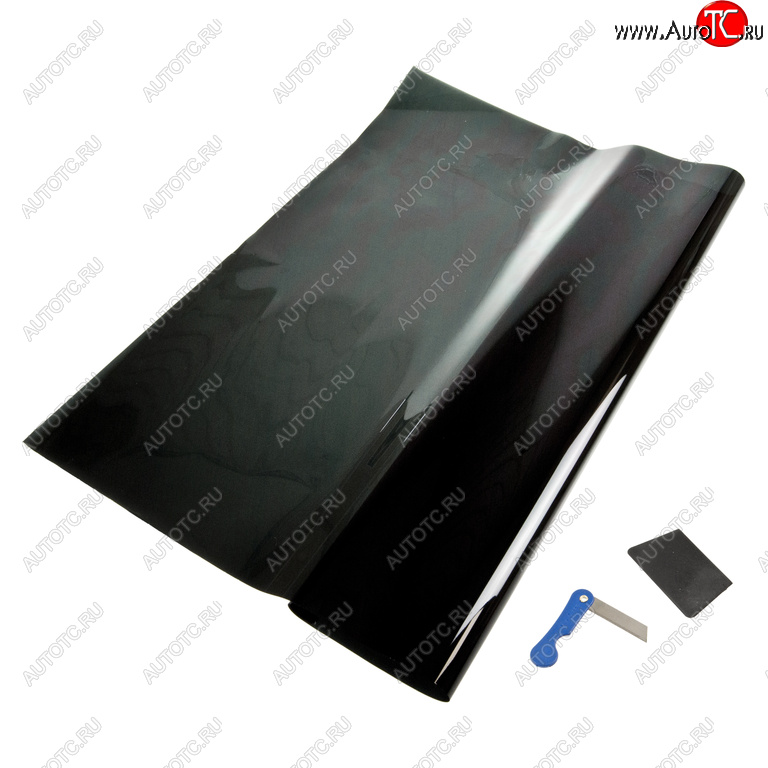 479 р. Пленка тонировочная 2% 0.75х3м Ultra Super Dark Black (блок.УФ-85% ИК-16%) антистатическая MEGAPOWER MEGAPOWER-AUTOMOTIVE m-srcbk-012  с доставкой в г. Керчь