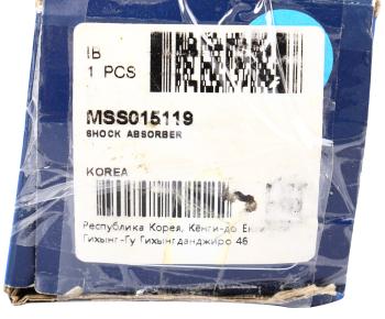 2 599 р. Амортизатор KIA Sportage (94-03) задний левый/правый газовый MANDO MANDO mss015119 MANDO mss015119  с доставкой в г. Керчь. Увеличить фотографию 4