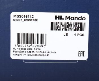 4 199 р. Амортизатор SUZUKI SX4 (06-) передний левый газовый MANDO MANDO mss016142  с доставкой в г. Керчь. Увеличить фотографию 4
