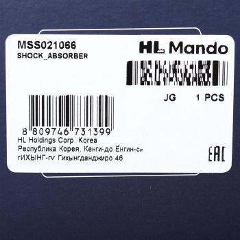 4 499 р. Амортизатор CITROEN Berlingo (96-) передний левый газовый MANDO MANDO mss021066 MANDO mss021066  с доставкой в г. Керчь. Увеличить фотографию 4