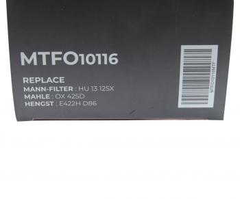 499 р. Фильтр масляный MAN TGA,TGS,TGX MTF MTF mtfo10116  с доставкой в г. Керчь. Увеличить фотографию 5