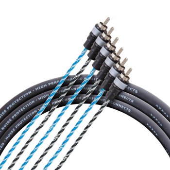 2 469 р. Кабель RCA 6х6 5м KICX KICX mtr 65  с доставкой в г. Керчь. Увеличить фотографию 2
