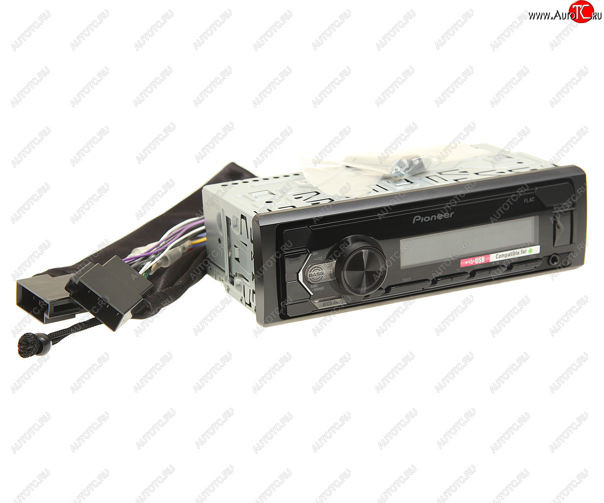 8 499 р. Магнитола автомобильная 1DIN PIONEER PIONEER mvh-s120uba  с доставкой в г. Керчь