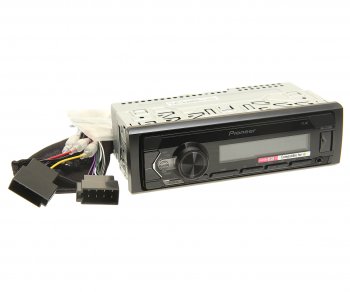 7 999 р. Магнитола автомобильная 1DIN PIONEER PIONEER mvh-s120ubg  с доставкой в г. Керчь. Увеличить фотографию 1