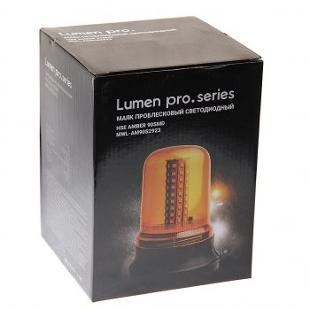 2 799 р. Маяк импульсный 1224V (90 светодиодов) (2 режима) на магните желтый LUMEN LUMEN mwl-am90s2923  с доставкой в г. Керчь. Увеличить фотографию 4