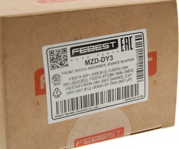569 р. Отбойник амортизатора MAZDA 2 (03-07) переднего (1шт.) FEBEST FEBEST mzd-dy3  с доставкой в г. Керчь. Увеличить фотографию 3